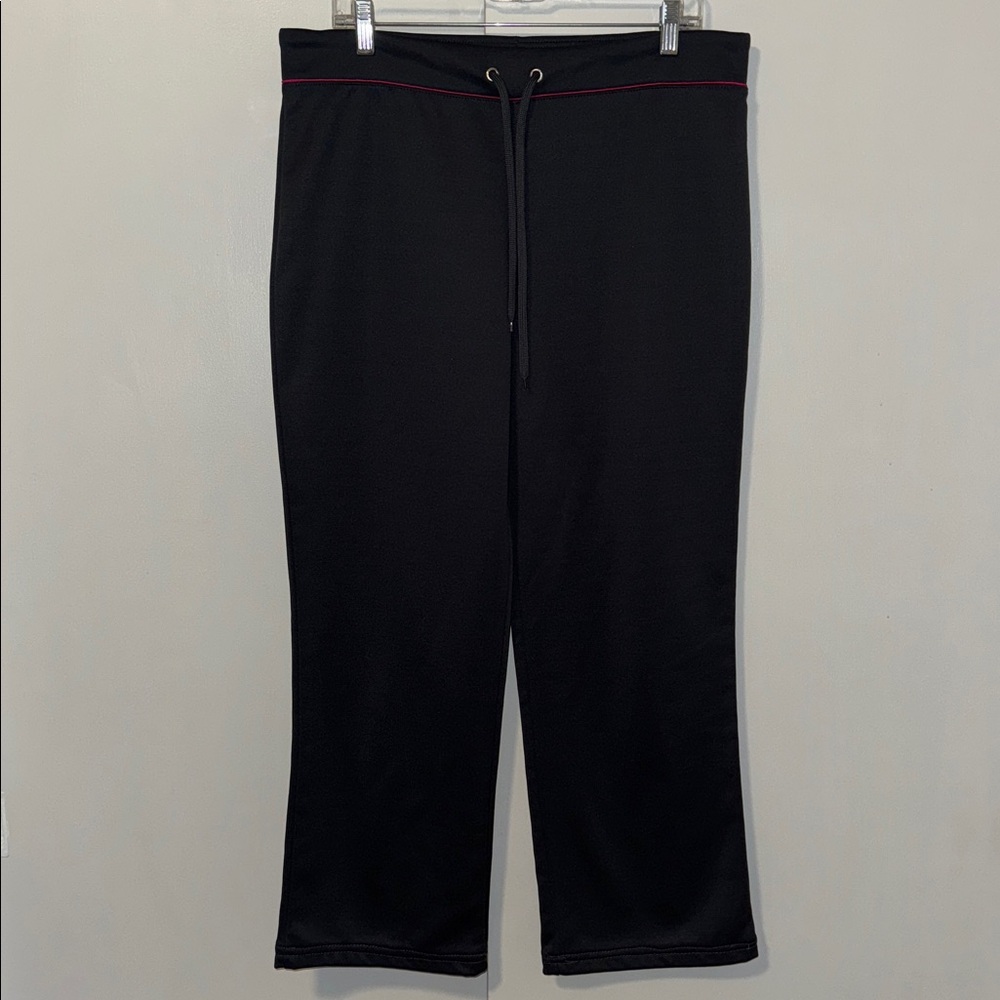 Danskin Jogger Pants w Drawstring Waist Charcoal Gray Women’s L Large 12-14